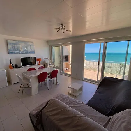 T3 Duplex 6 Pers. Avec Wi-fi Et Parking - Vue A - Fr-1-81-638 Apartament Le Barcarès